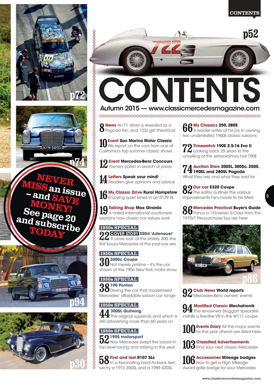 Mercedes Enthusiast Preview Pages