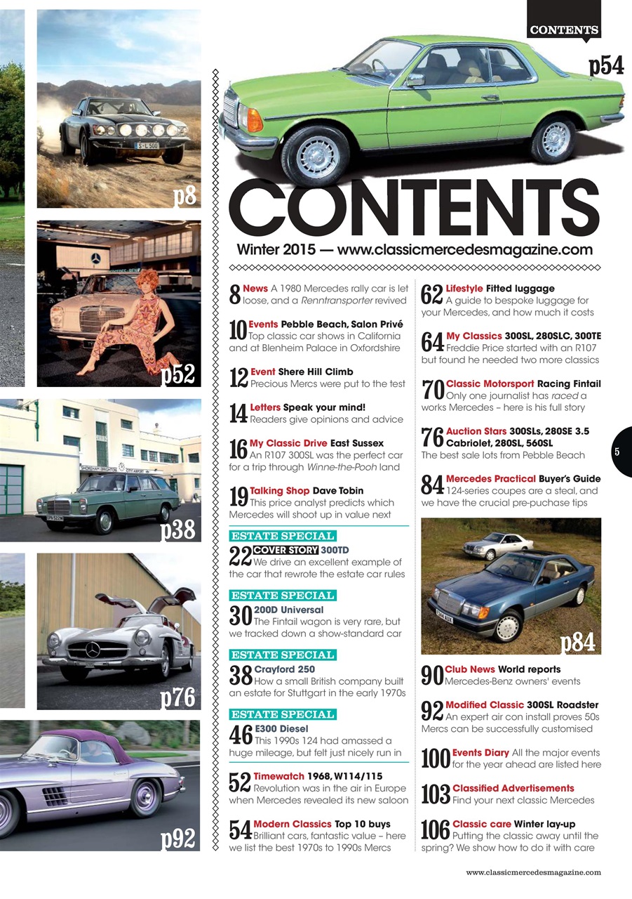 Mercedes Enthusiast Preview Pages