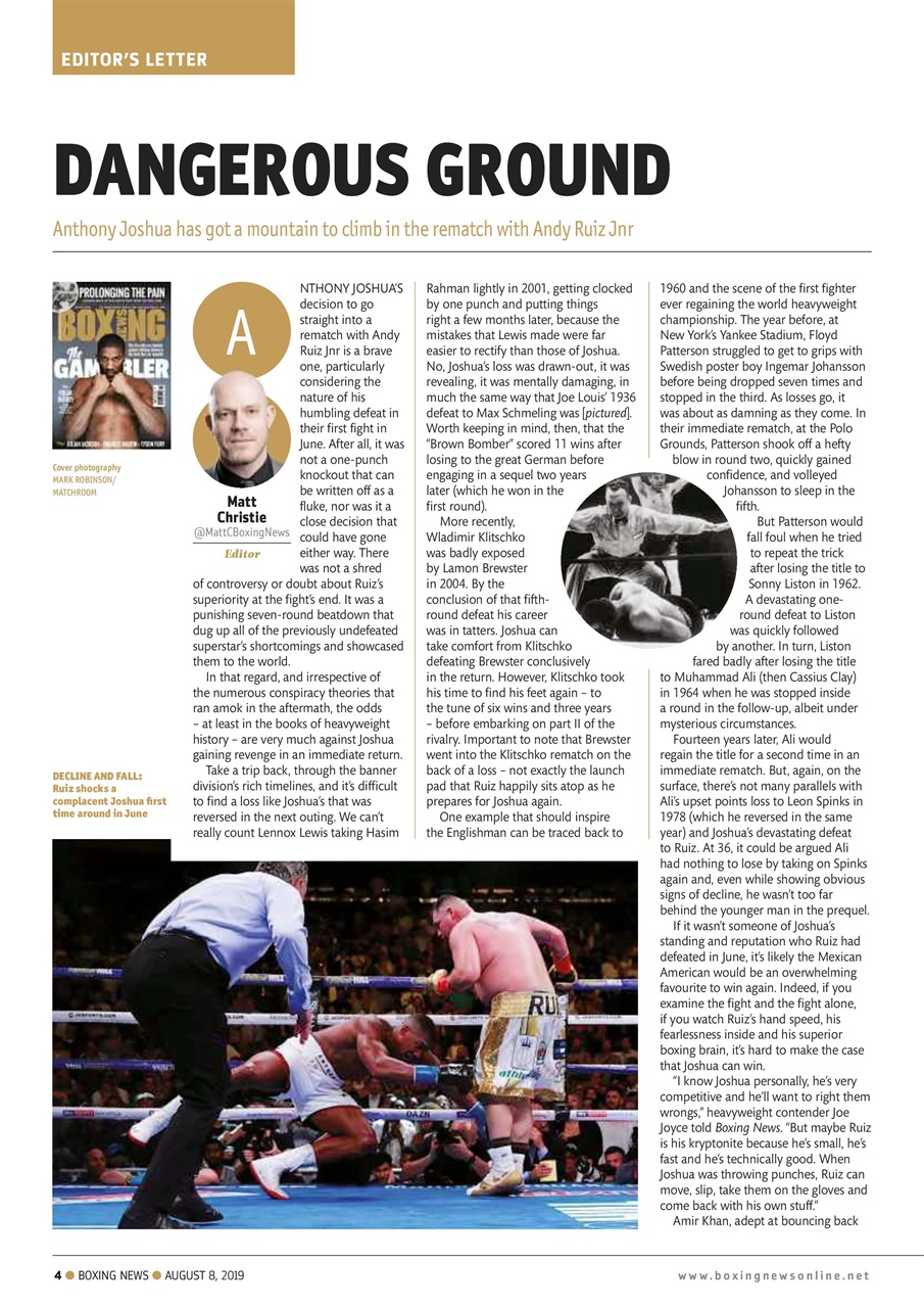 Boxing News Preview Pages