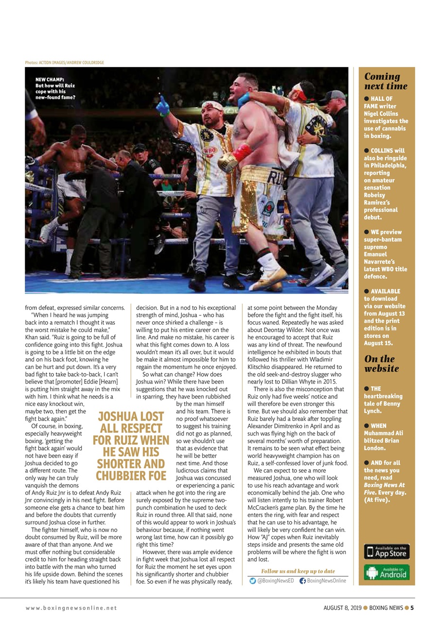 Boxing News Preview Pages