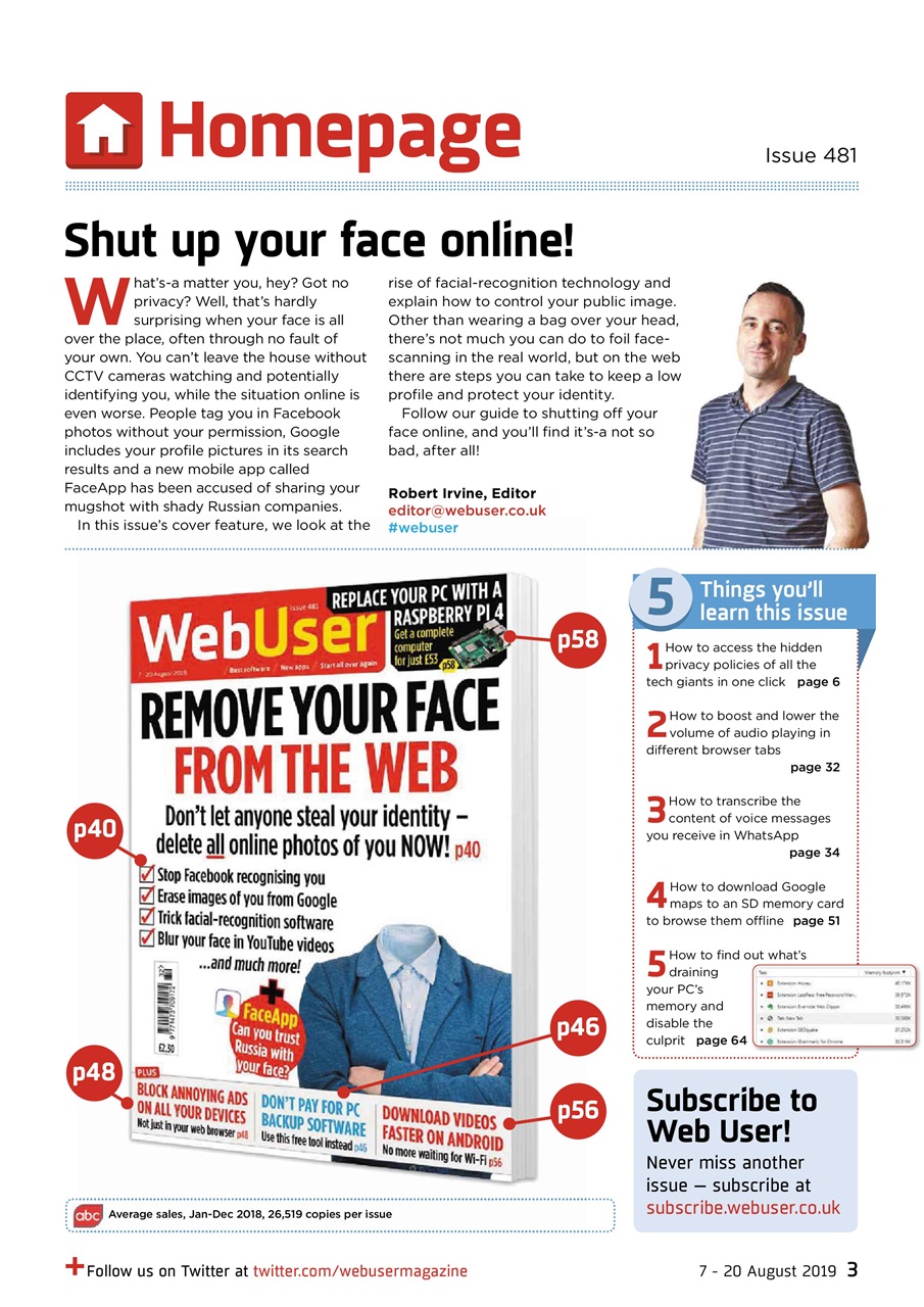 Webuser Preview Pages