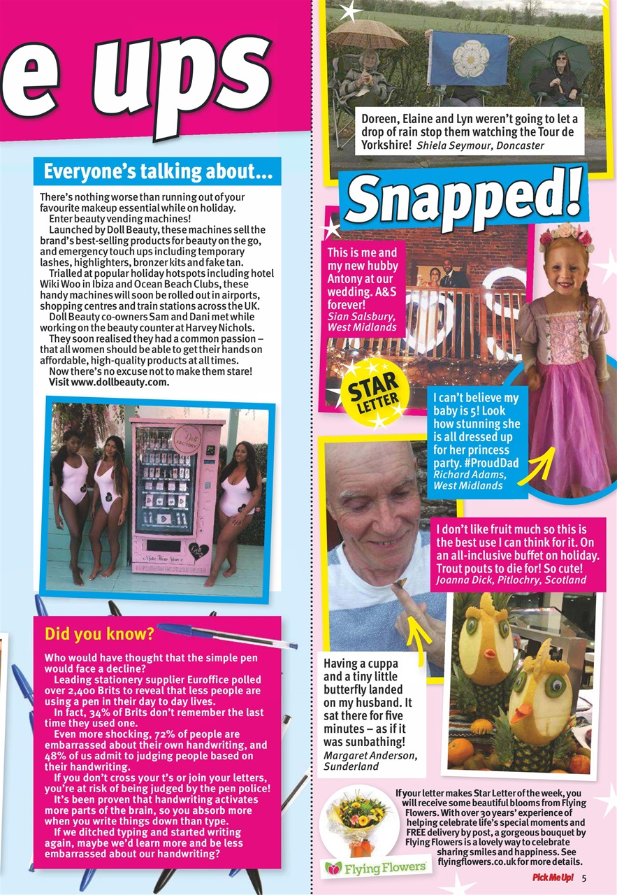 Pick Me Up Preview Pages