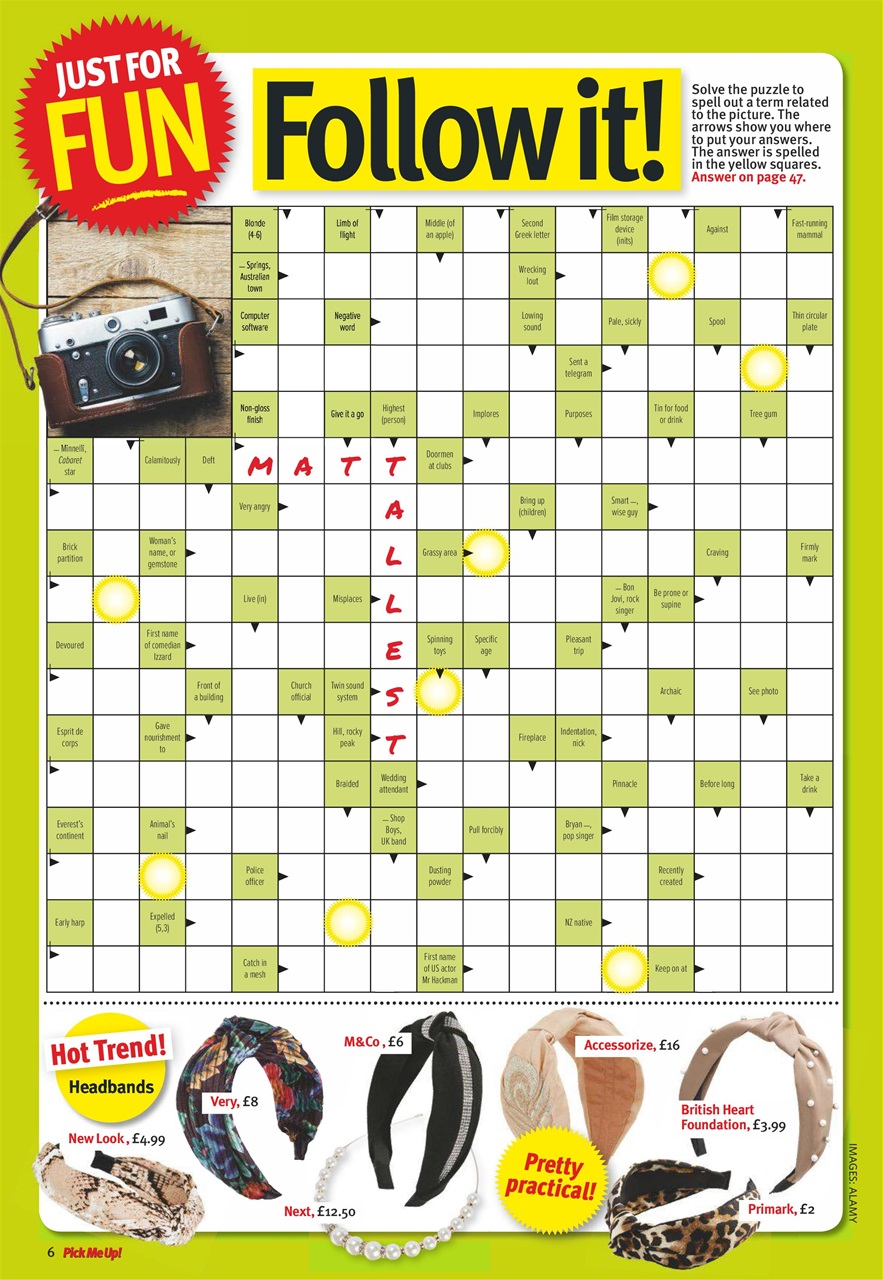 Pick Me Up Preview Pages