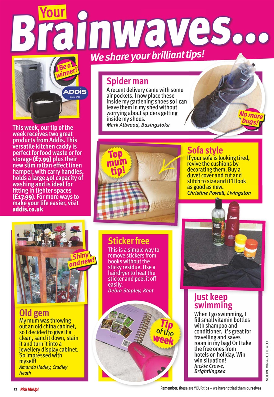 Pick Me Up Preview Pages