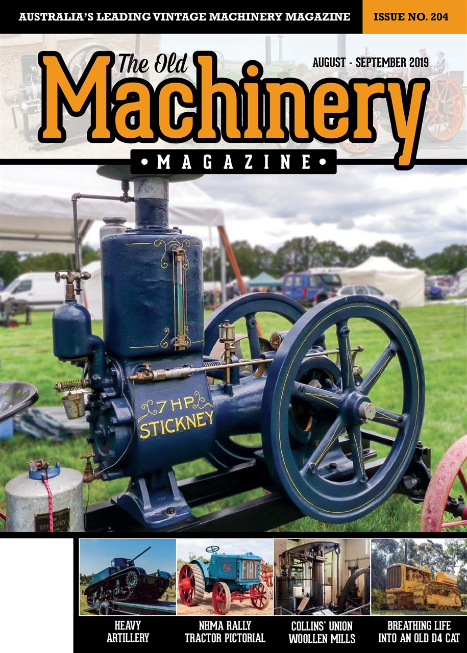 The Old Machinery Magazine Preview Pages