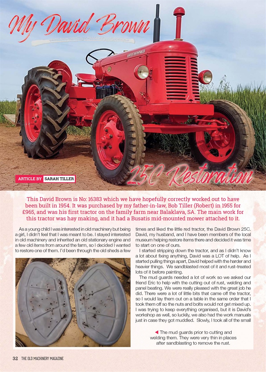 The Old Machinery Magazine Preview Pages