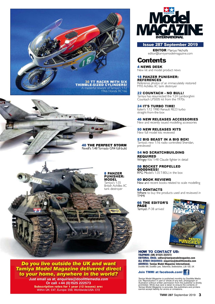 Tamiya Model Magazine Preview Pages