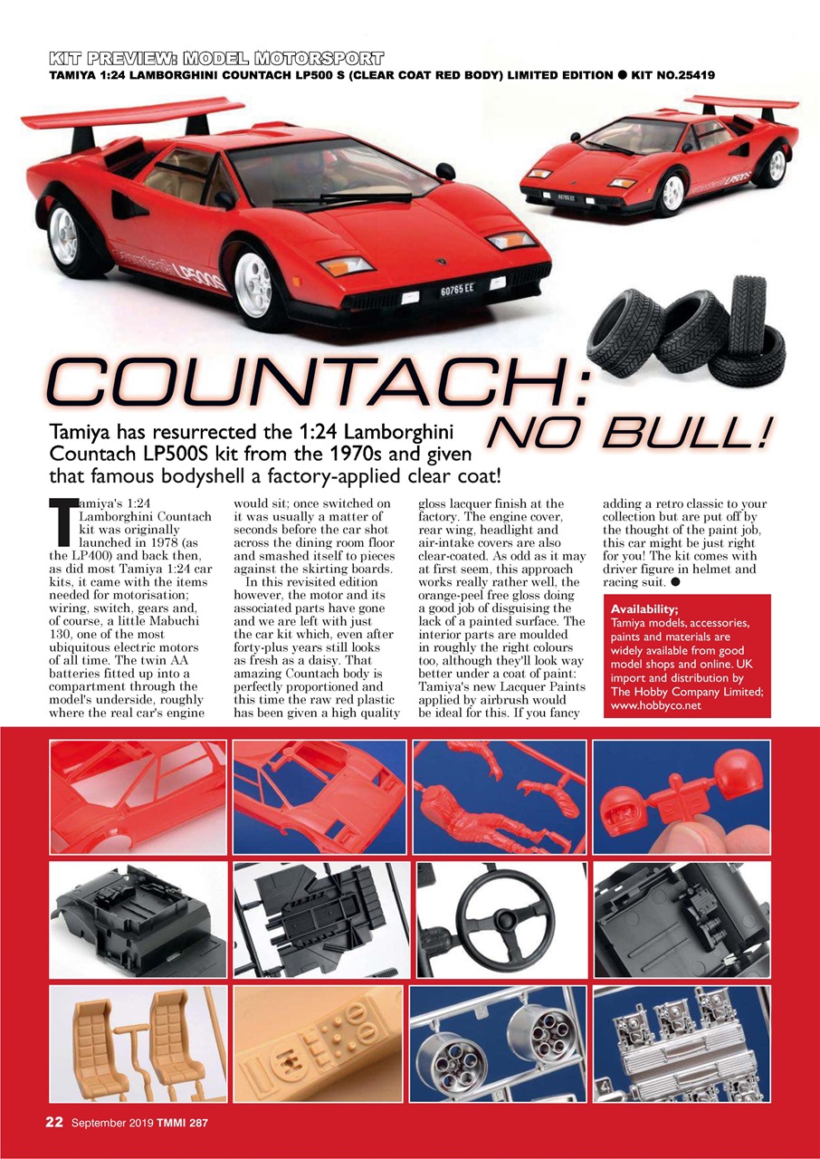 Tamiya Model Magazine Preview Pages
