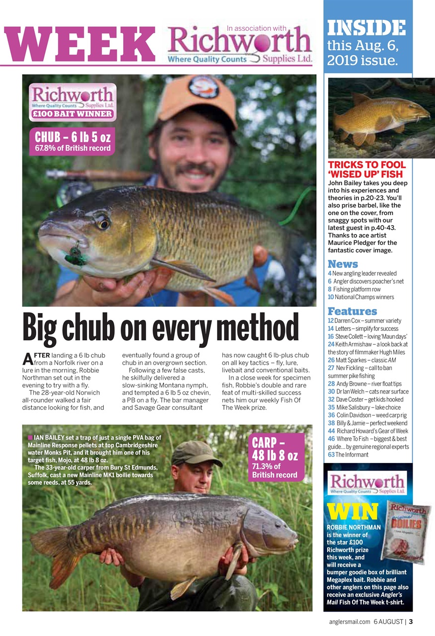 Anglers Mail Preview Pages