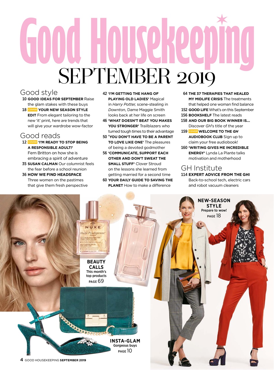 Good Housekeeping Preview Pages