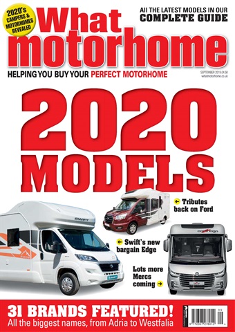 What Motorhome magazine issue September 2019