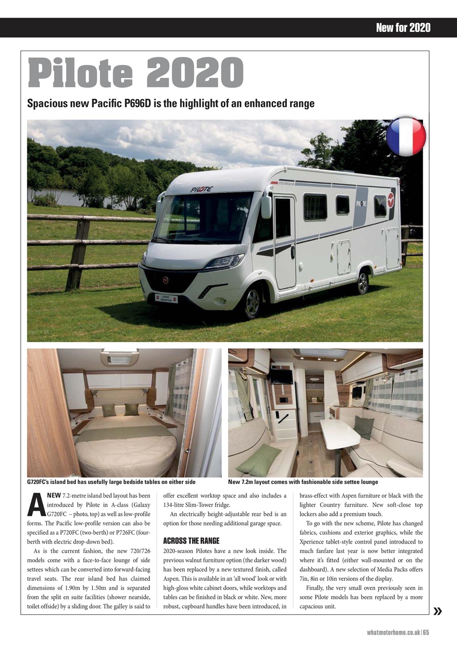What Motorhome magazine Preview Pages