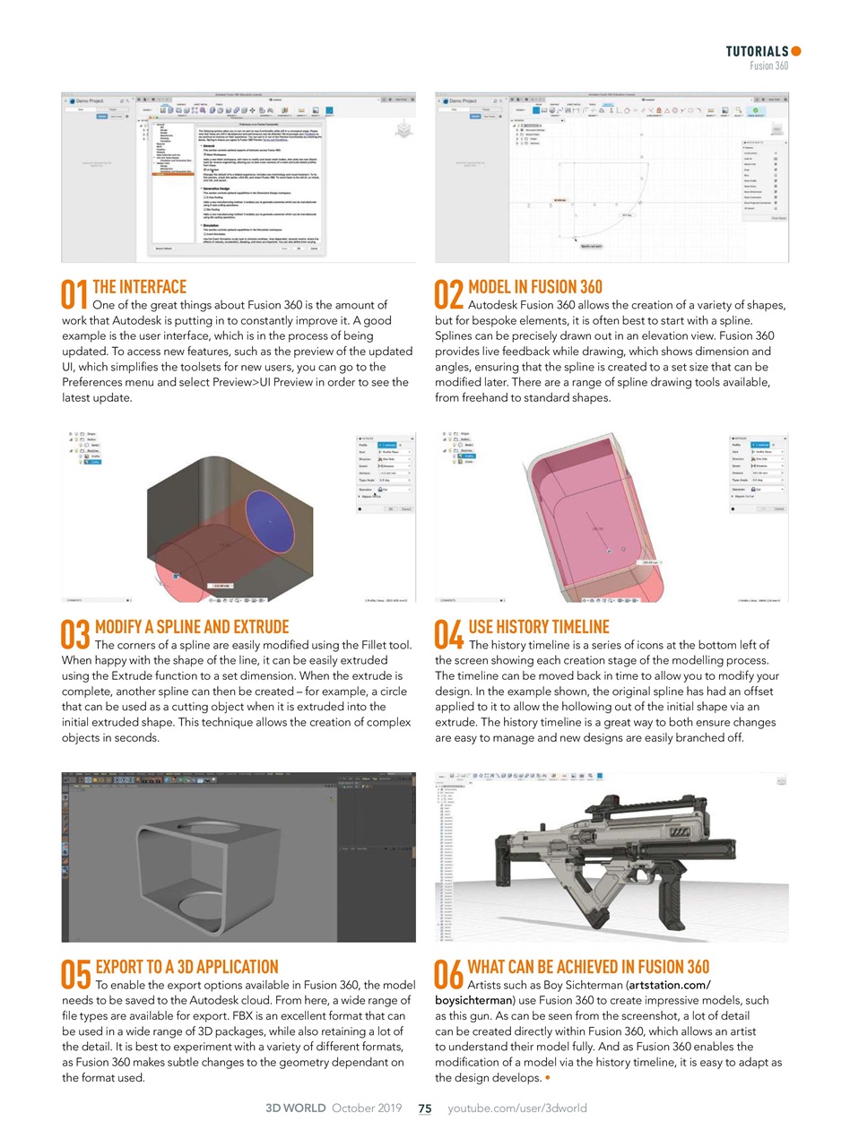 3D World Preview Pages
