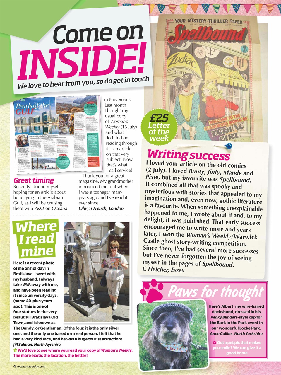 Woman's Weekly Preview Pages