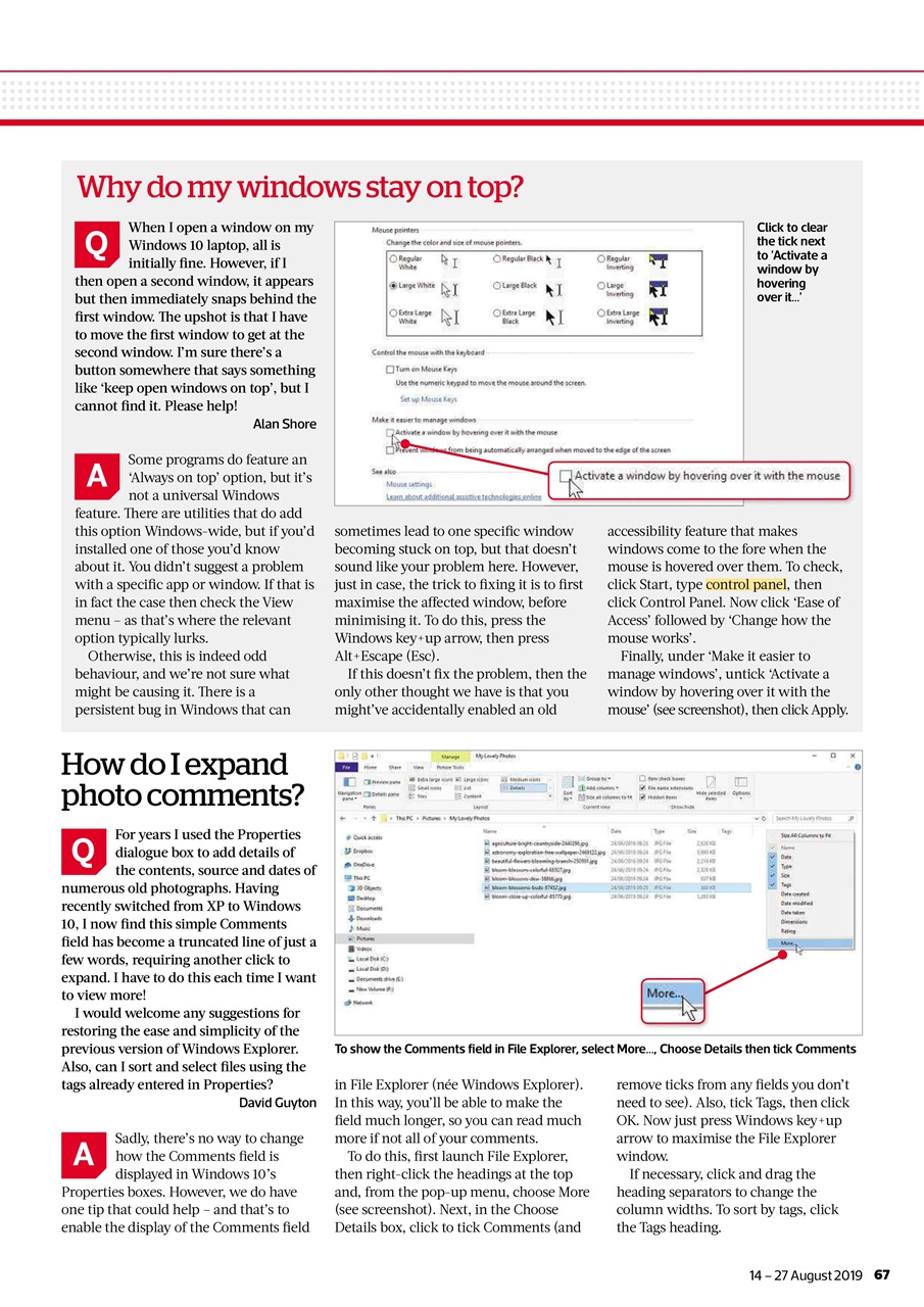 Computer Active Preview Pages