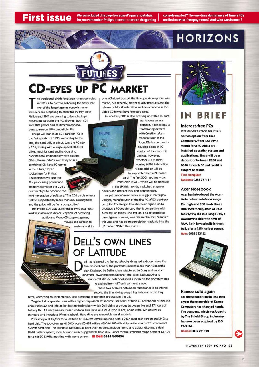 PC Pro Preview Pages