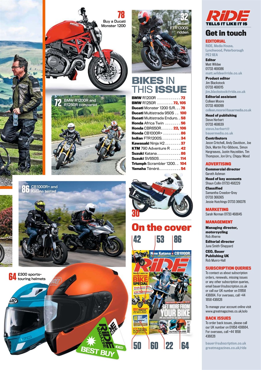 Ride Preview Pages