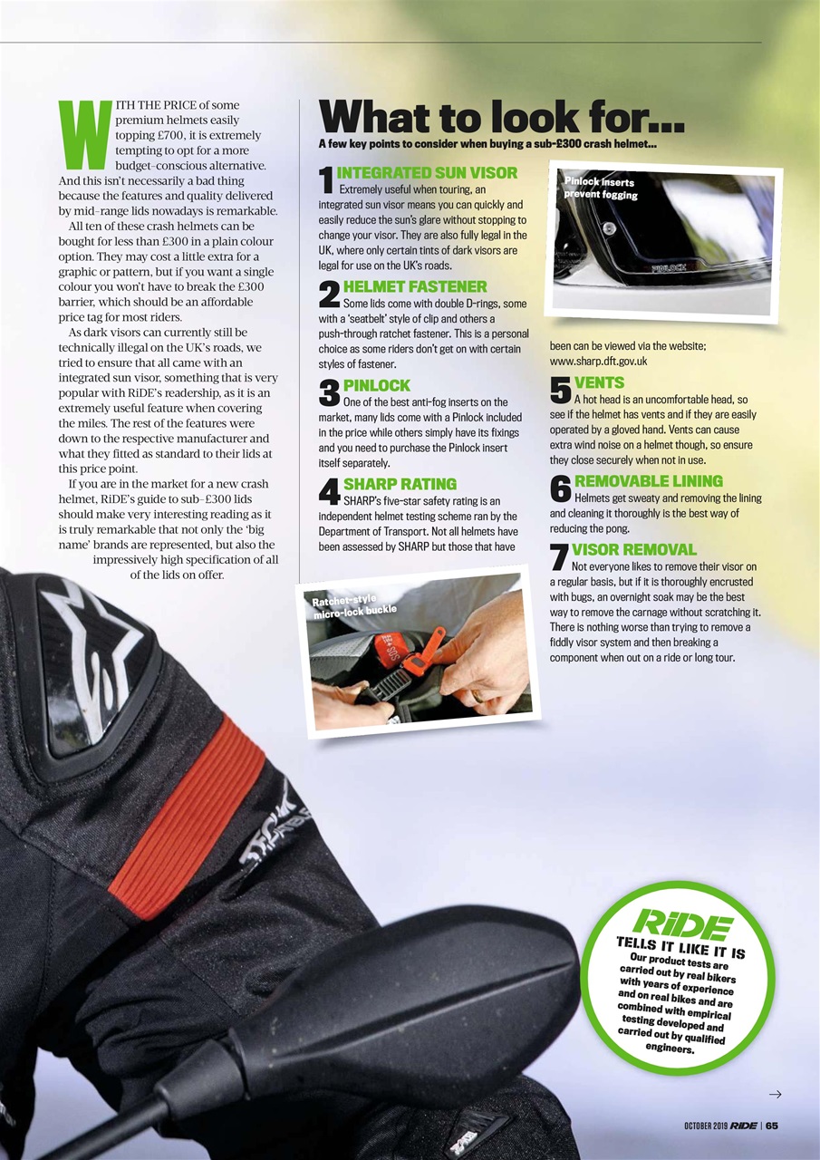 Ride Preview Pages
