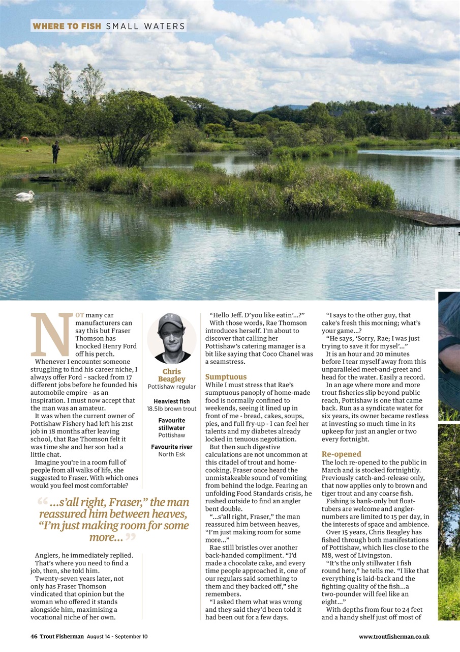 Trout Fisherman Preview Pages