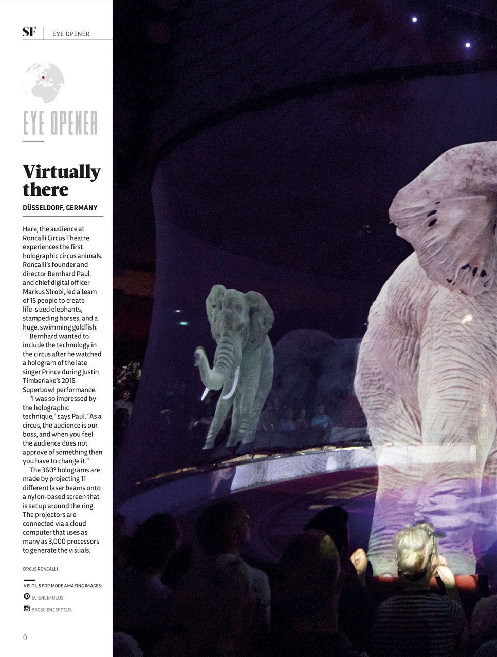 BBC Science Focus Magazine Preview Pages