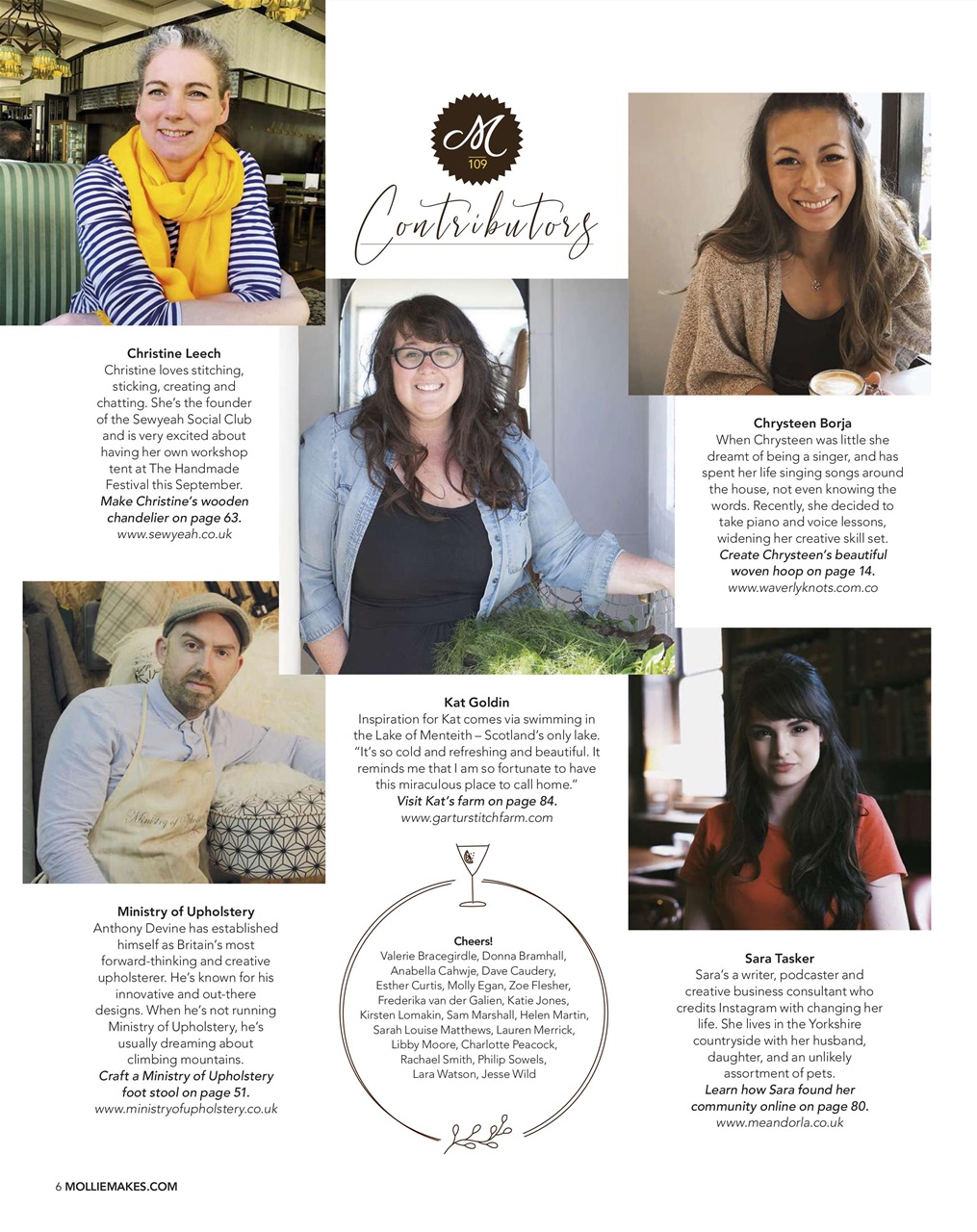 Mollie magazine Preview Pages