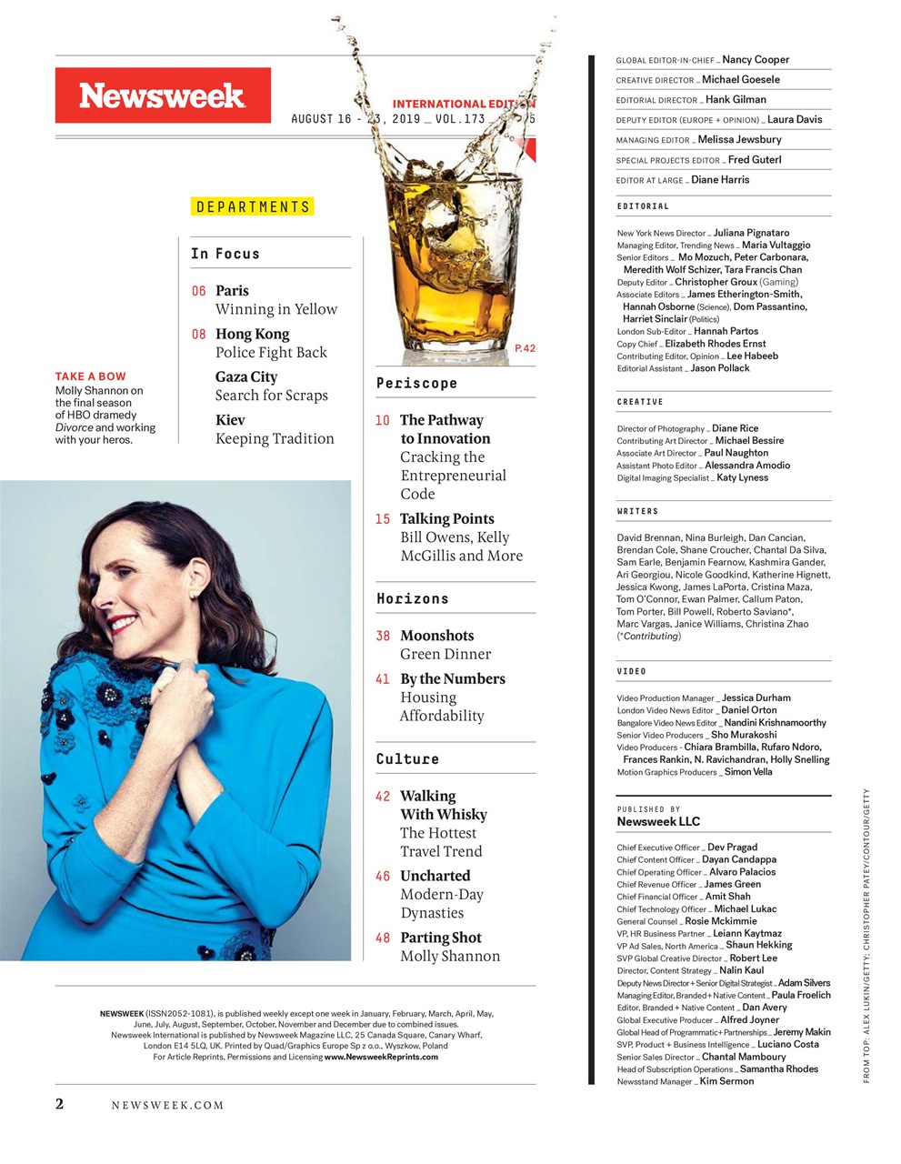 Newsweek International Preview Pages