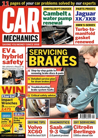 Car Mechanics issue September 2019