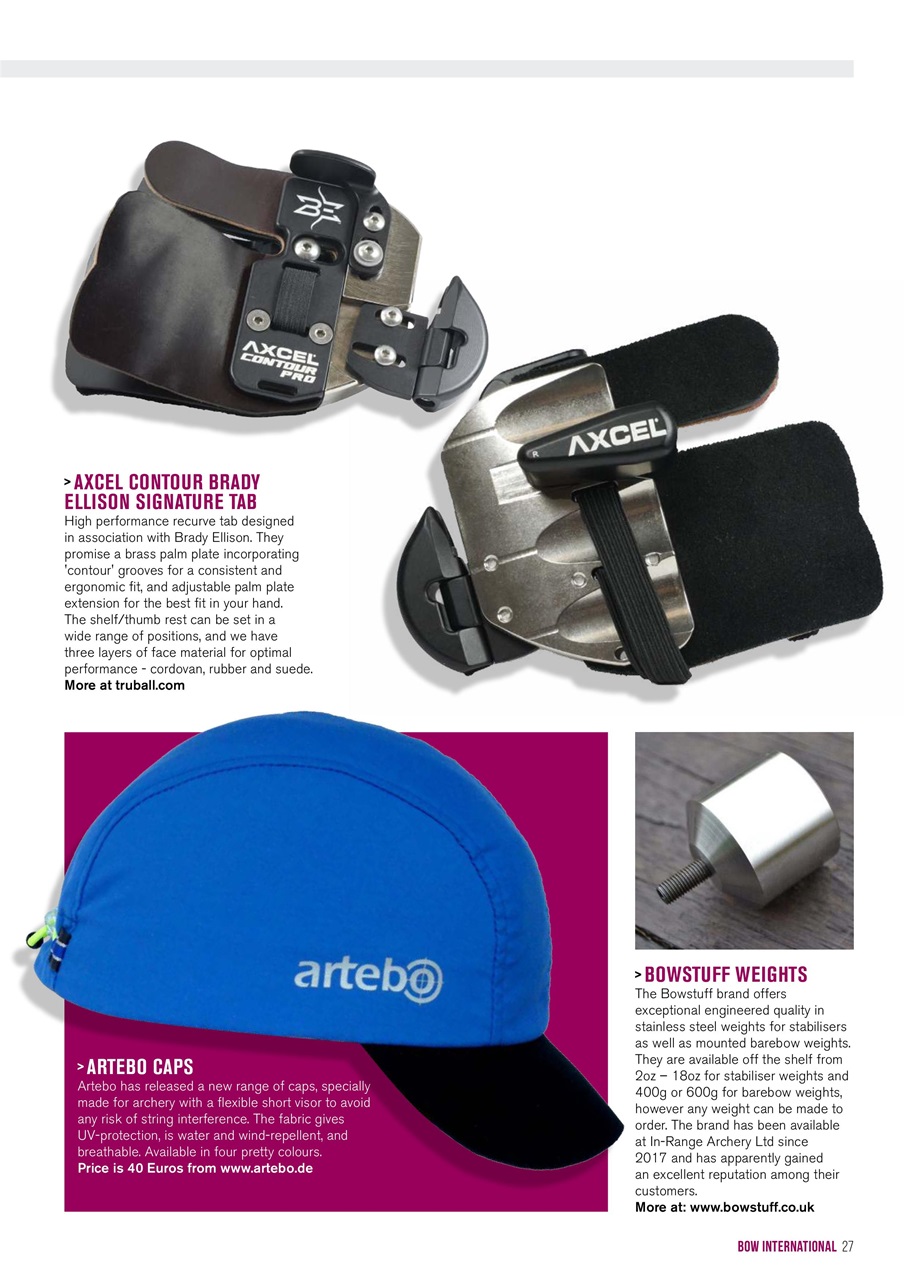 Bow International Preview Pages