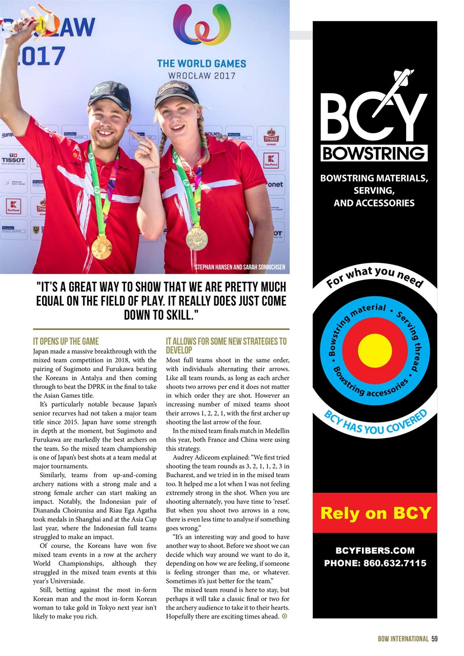 Bow International Preview Pages