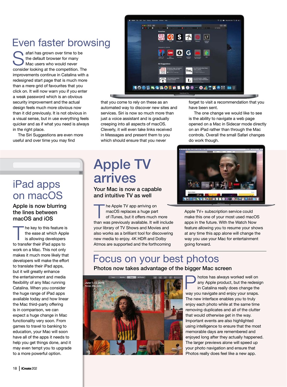 iCreate Preview Pages