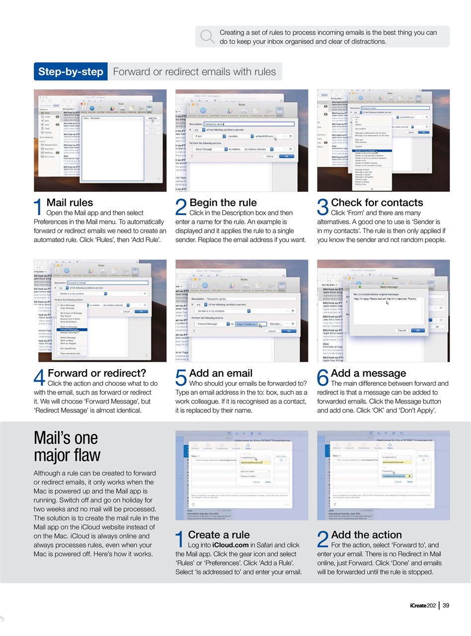 iCreate Preview Pages
