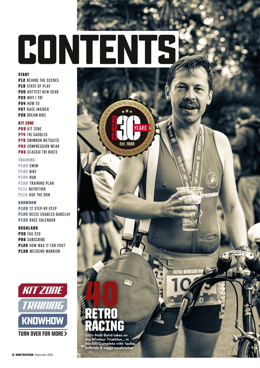 220 Triathlon Magazine Preview Pages