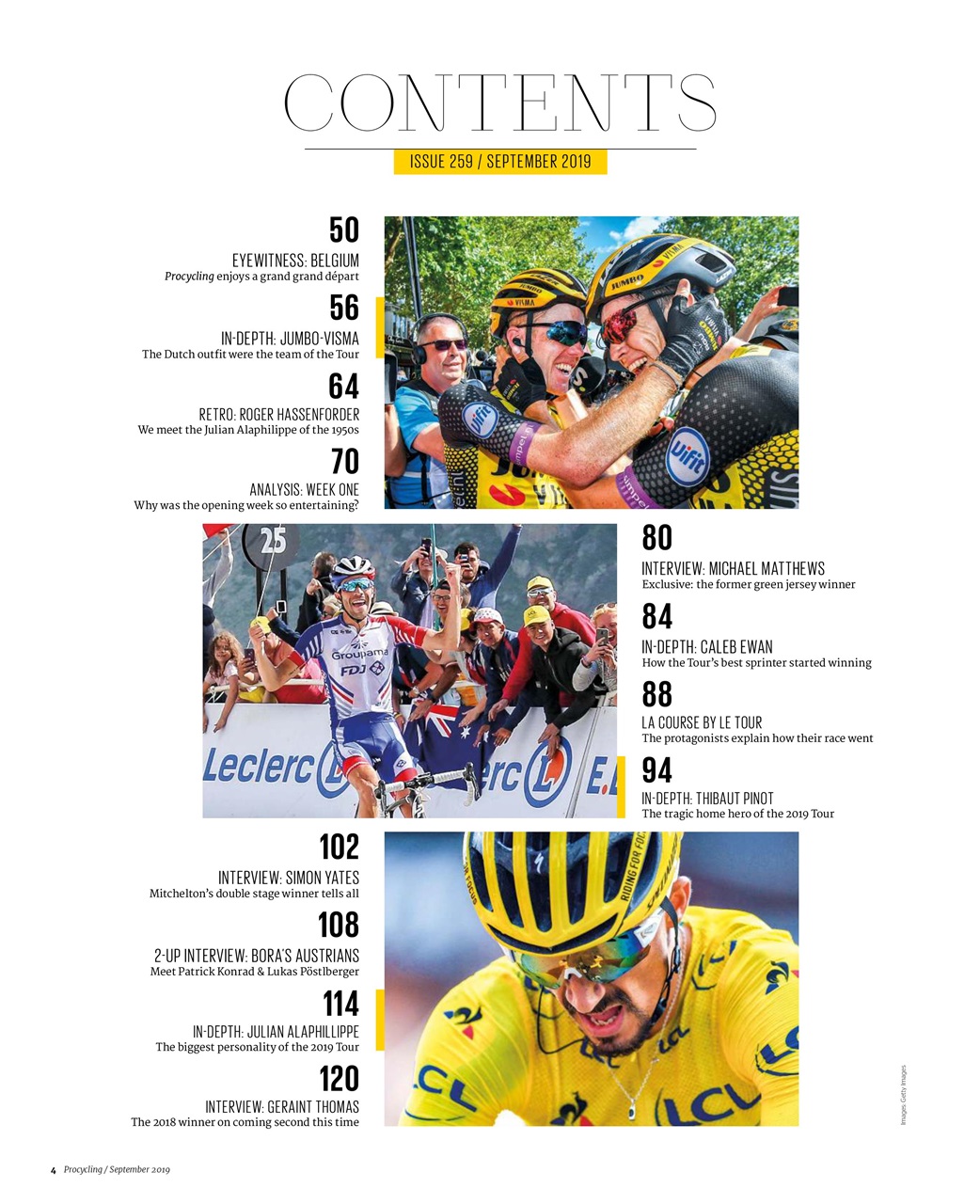 Procycling Preview Pages