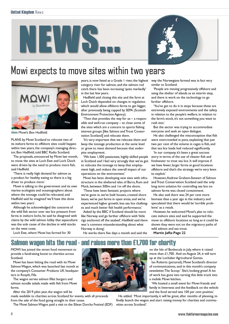 Fish Farmer Magazine Preview Pages