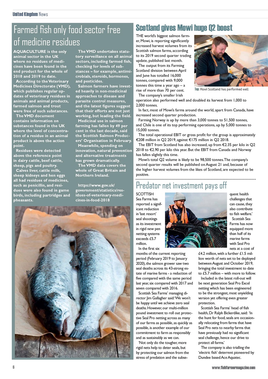 Fish Farmer Magazine Preview Pages
