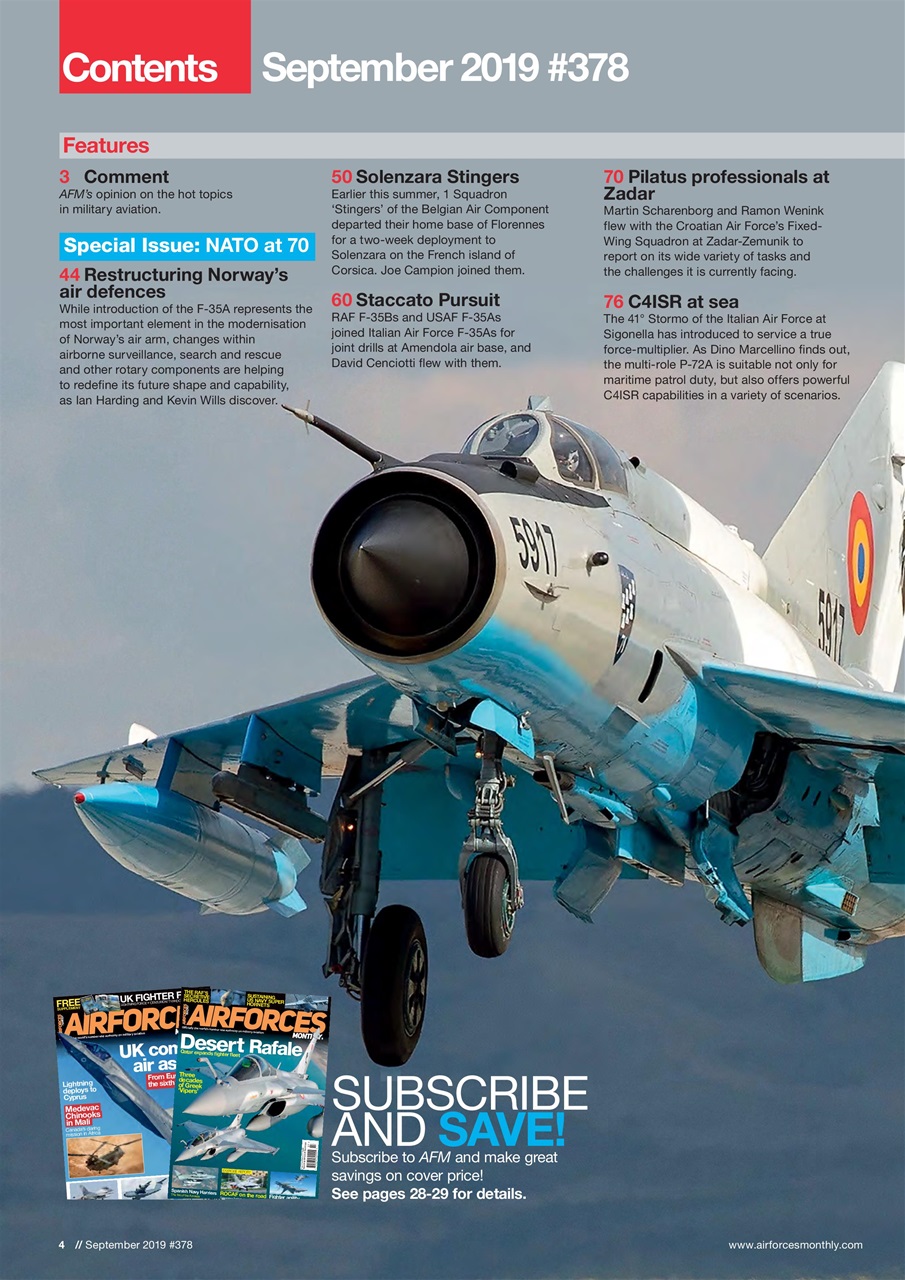 AirForces Monthly Preview Pages