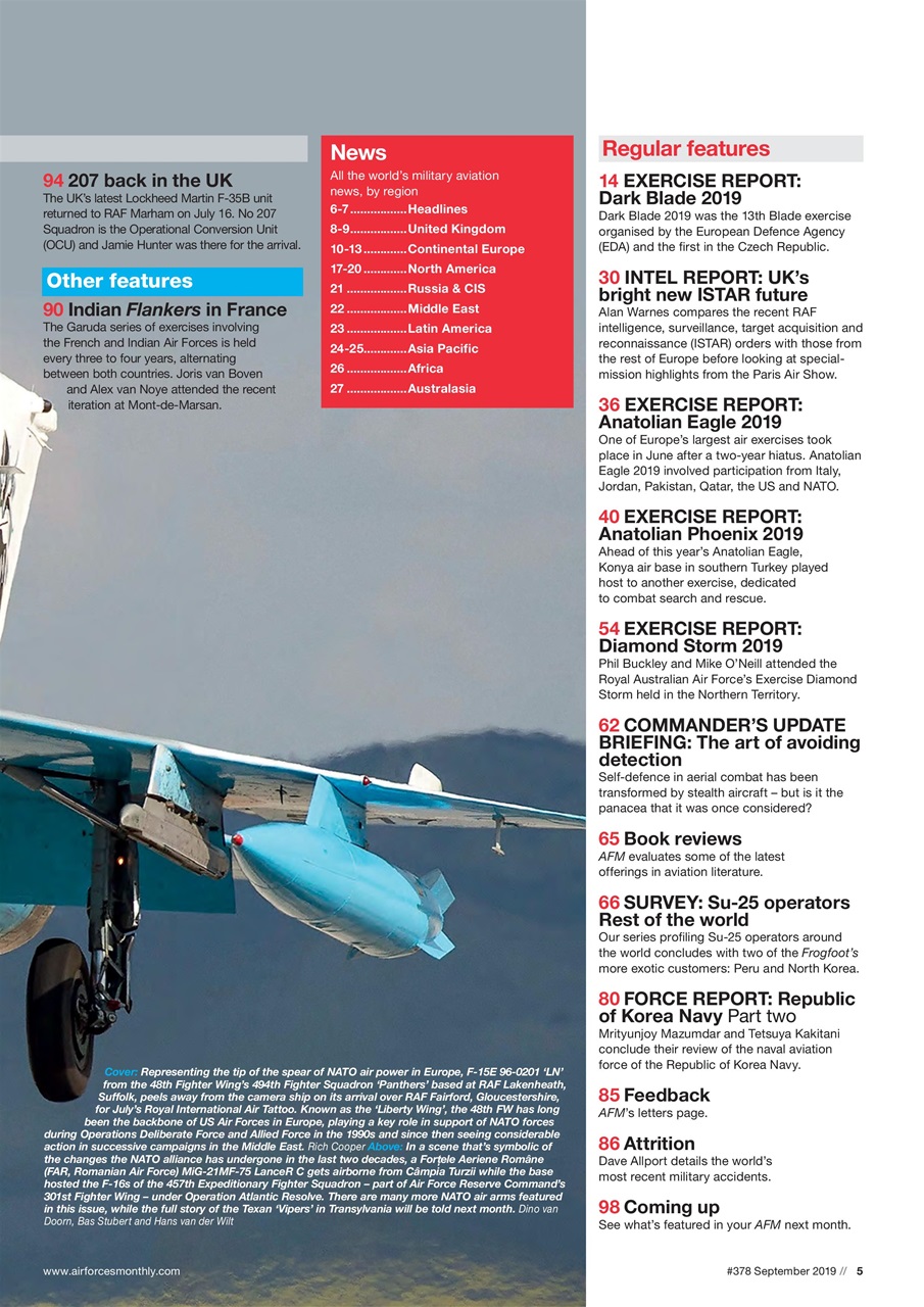 AirForces Monthly Preview Pages
