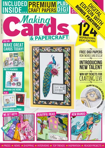 Making Cards & Papercraft issue September 2019