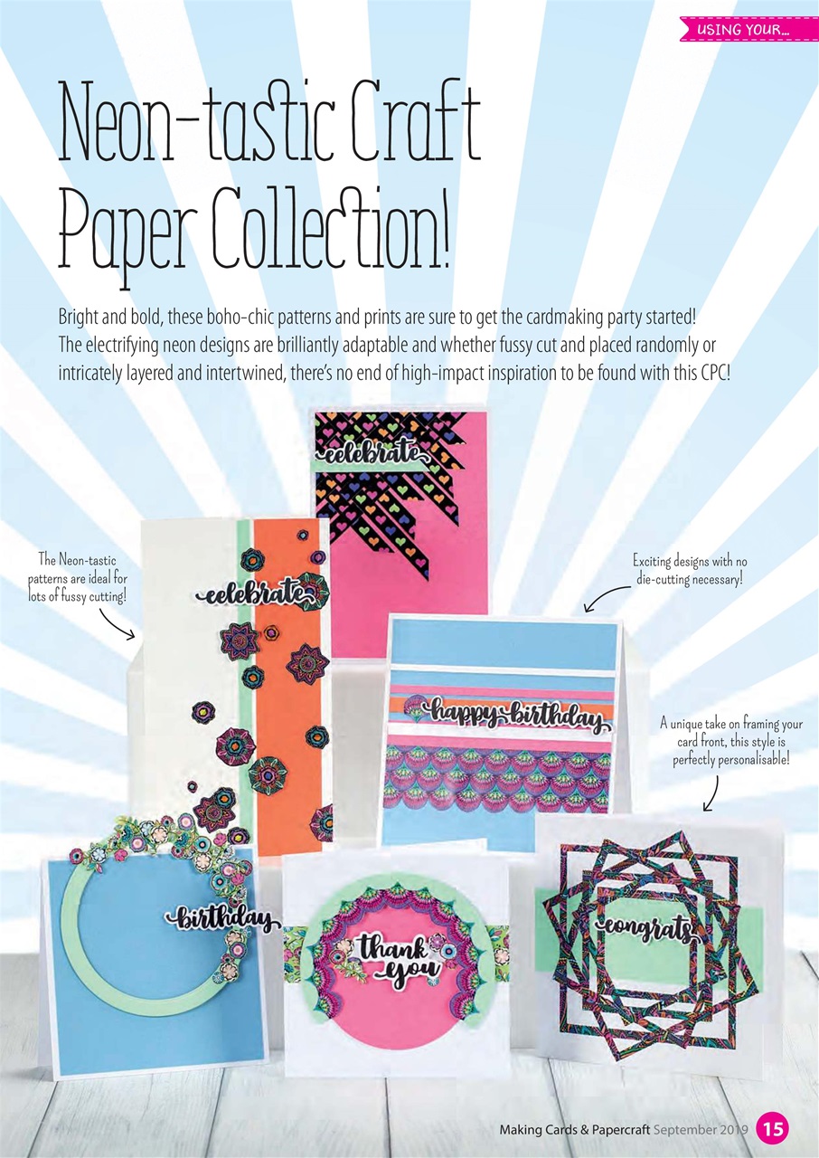 Making Cards & Papercraft Preview Pages