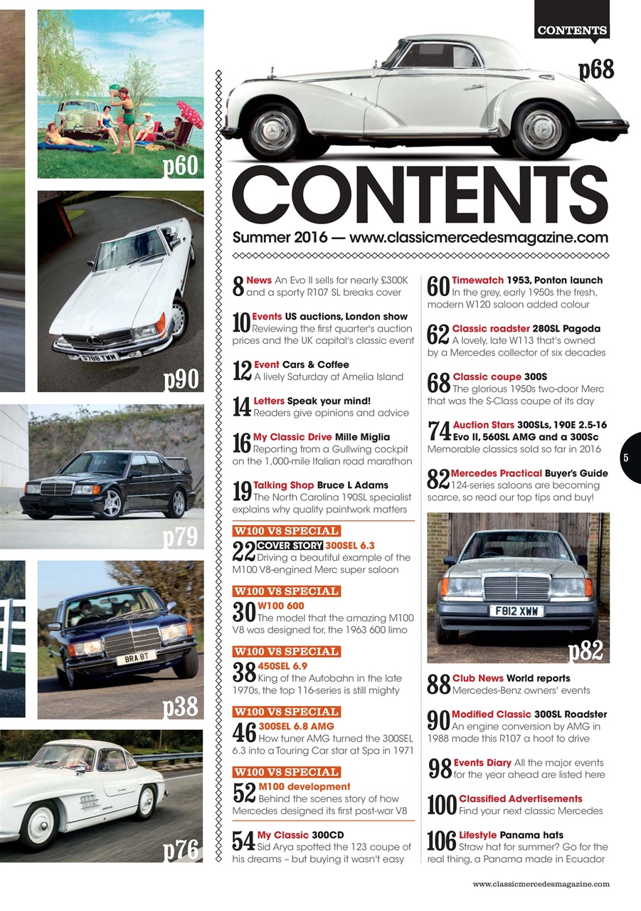 Mercedes Enthusiast Preview Pages