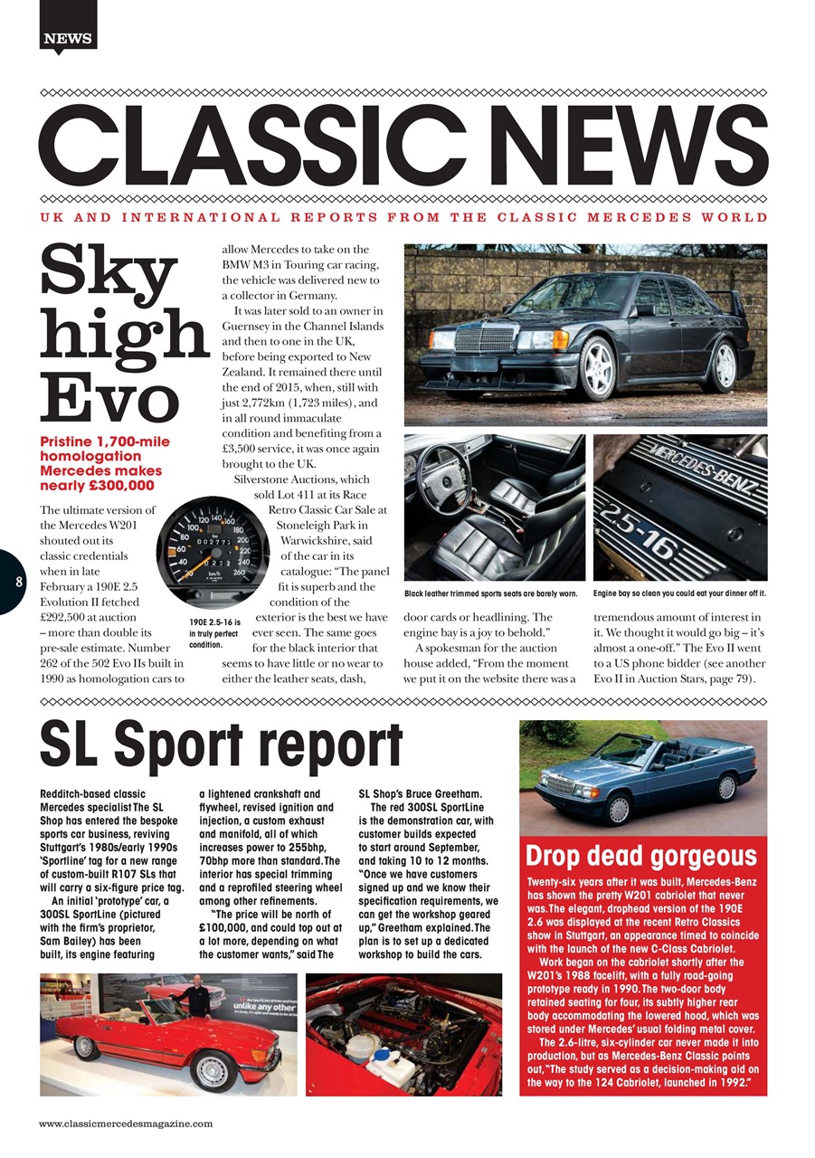 Mercedes Enthusiast Preview Pages