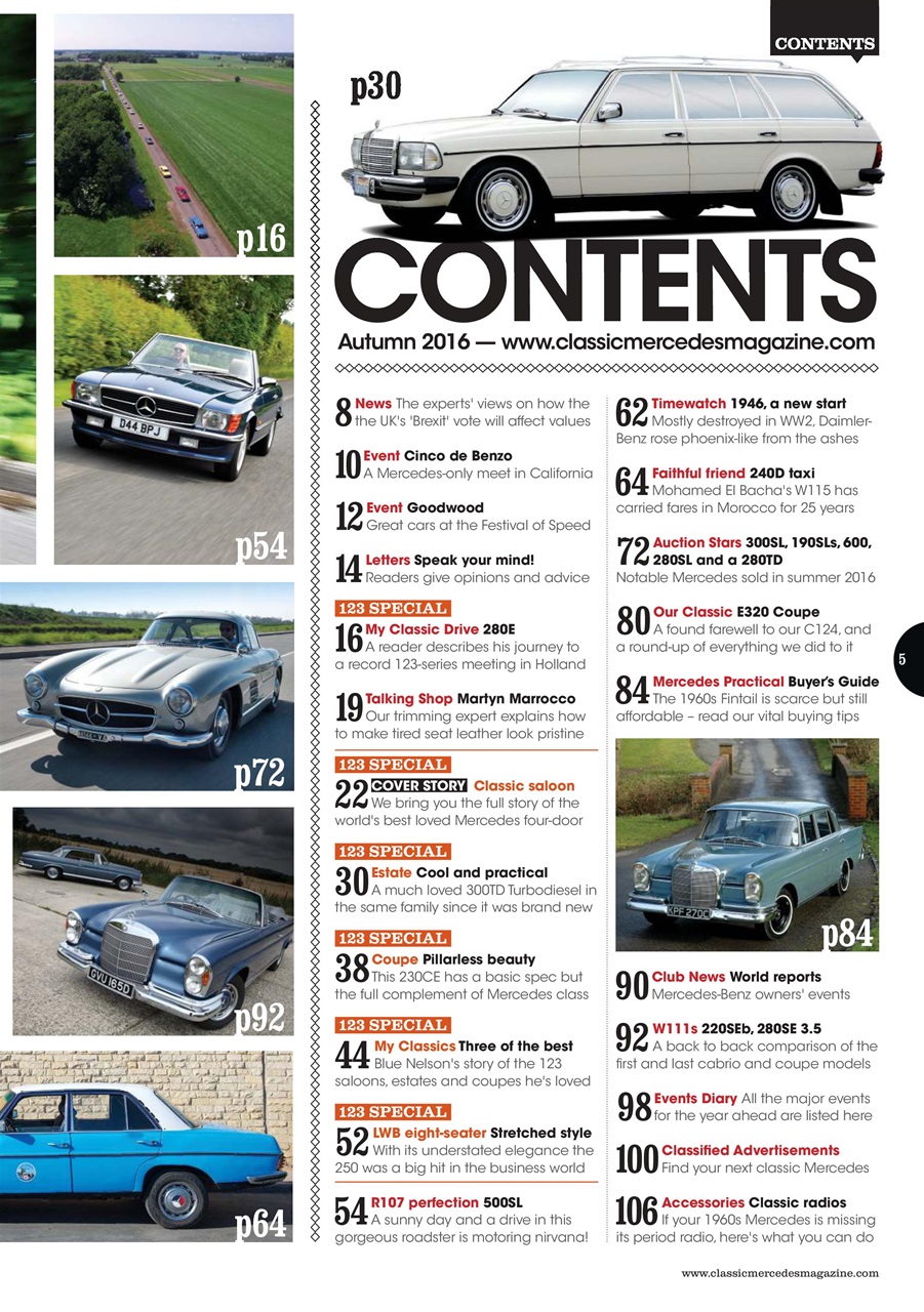 Mercedes Enthusiast Preview Pages