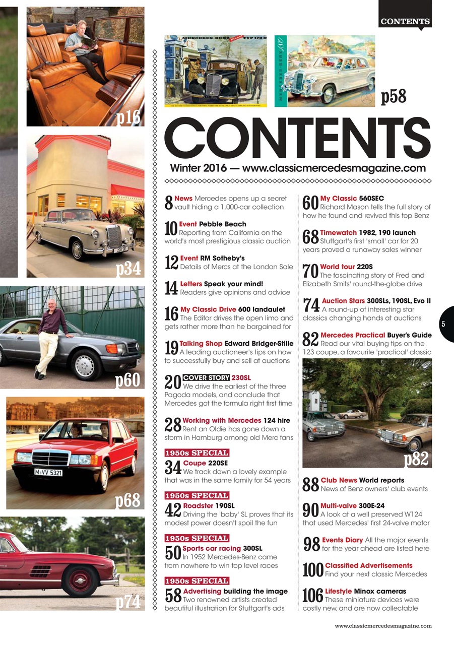 Mercedes Enthusiast Preview Pages