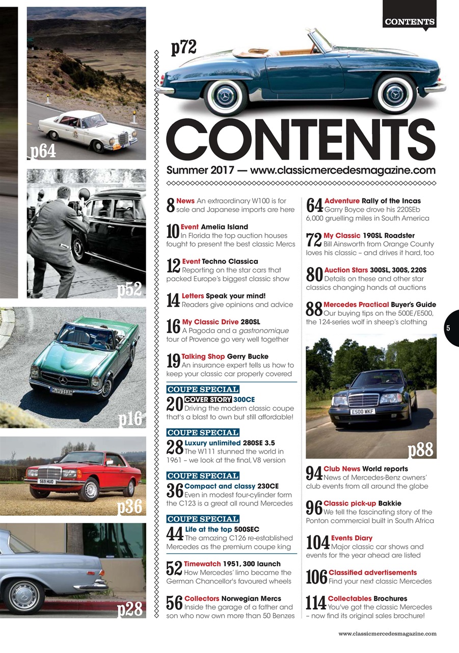 Mercedes Enthusiast Preview Pages