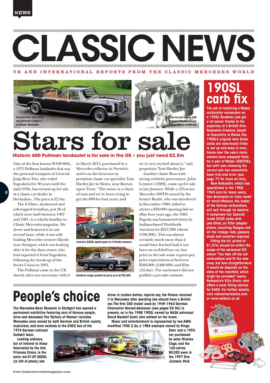 Mercedes Enthusiast Preview Pages