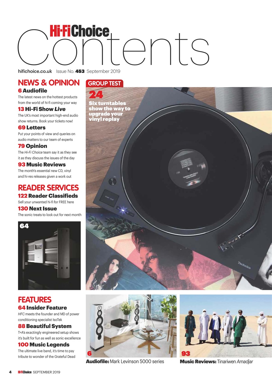 Hi-Fi Choice Preview Pages