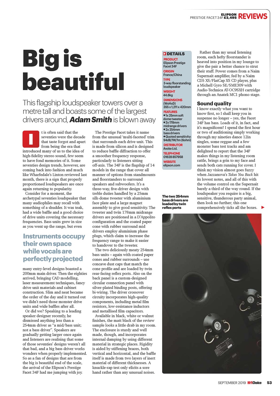 Hi-Fi Choice Preview Pages