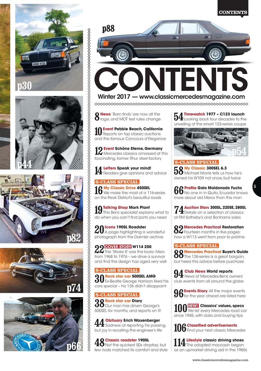 Mercedes Enthusiast Preview Pages