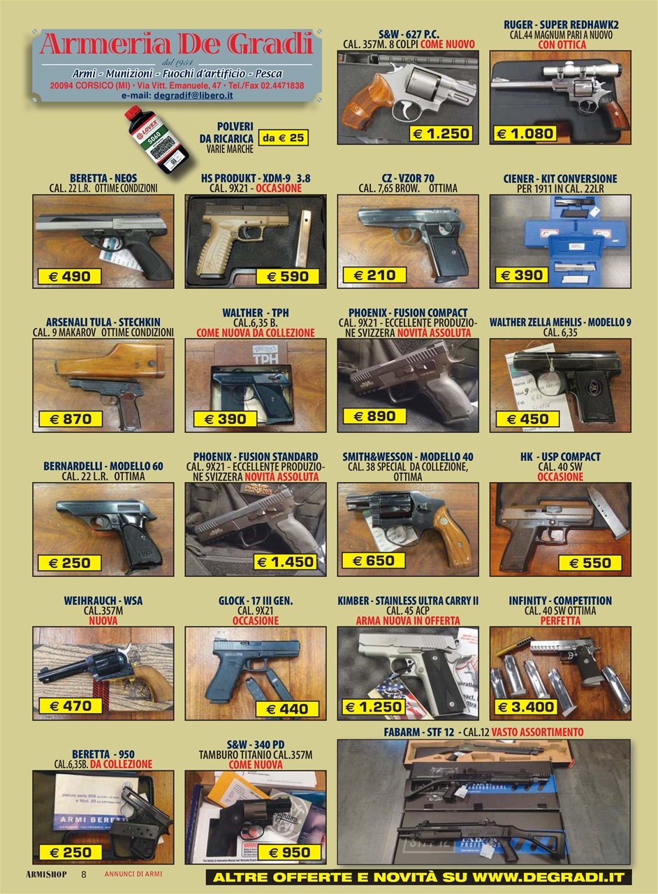 ARMI SHOP Preview Pages