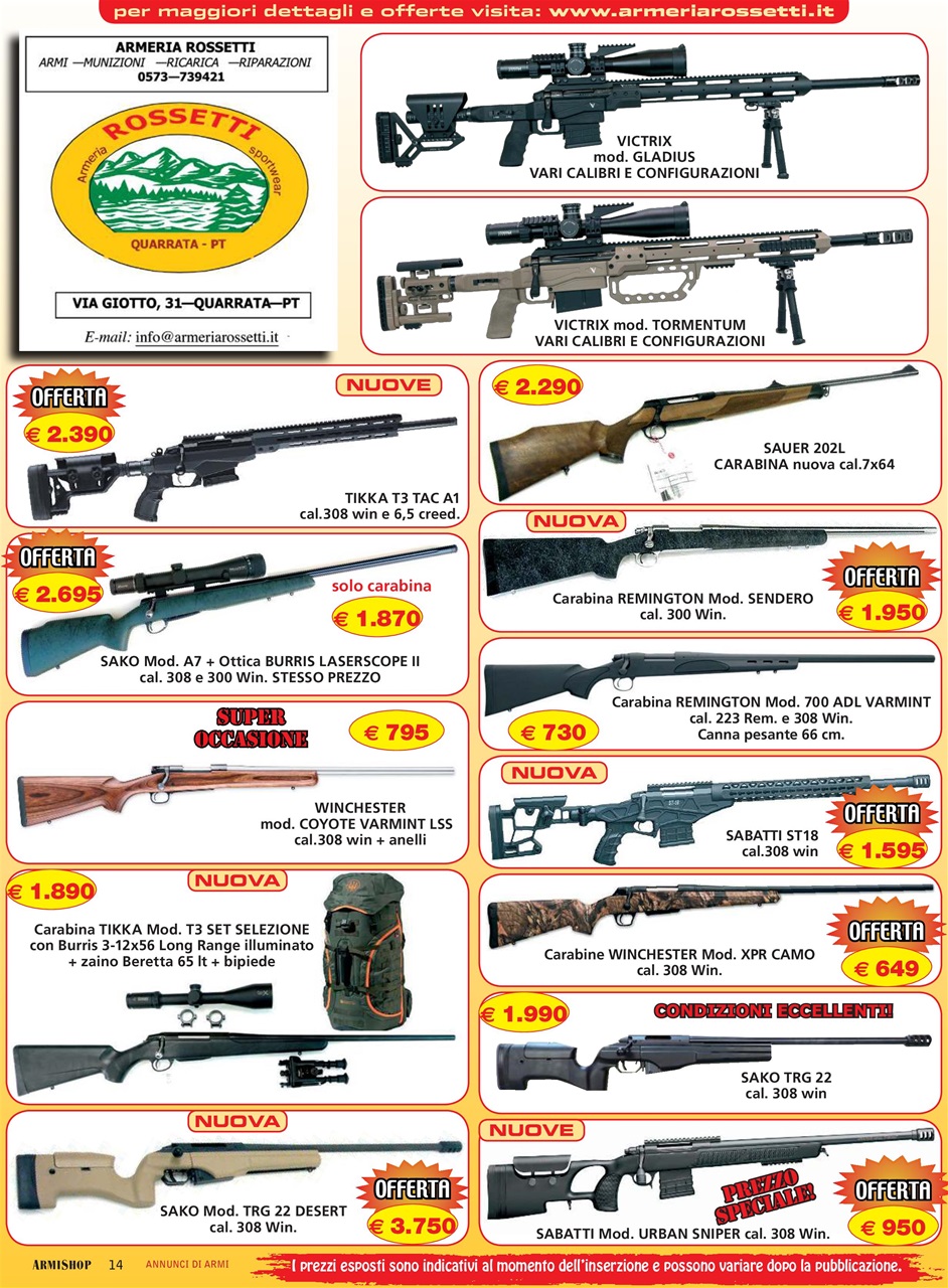 ARMI SHOP Preview Pages